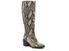 Aressia Boot Black/Taupe Snake Print view