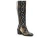 Aressia Boot Black/Brown Snake Print view
