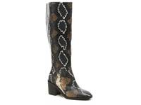 Aressia Boot Black/Brown Snake Print view
