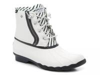 Saltwater Bionic Duck Boot White/Black Stripes view