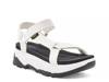 Jadito Universal Platform Sandal White view
