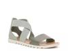 Ella II Sandal Pale Green/Olive Sparkle view