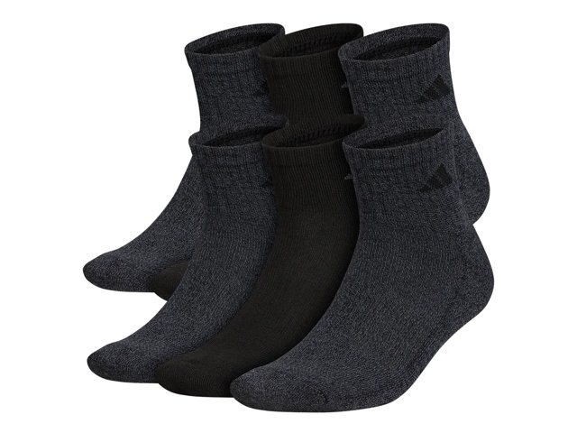 Athletic Cushioned Men’s Quarter Ankle Socks