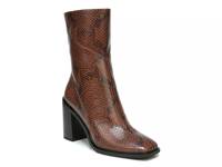 Stevie Bootie Dark Brown/Black Snake Print view