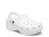 Classic Platform Clog White view