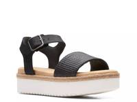 Lana Shore Platform Sandal Black view