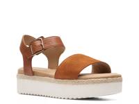 Lana Shore Platform Sandal Cognac view