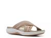 Mira Isle Slide Sandal Taupe/Stone view