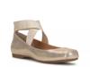 Mandalaye Ballet Flat Gold Metallic view