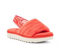 Fuzzn II Platform Sandal Coral view