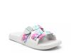 Chillos Slide Sandal - Women's White/Multicolor Tie Dye view