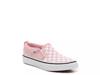 Asher Checkboard Slip-On Sneaker - Kids' Light Pink Checkerboard view