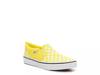 Asher Checkboard Slip-On Sneaker - Kids' Yellow view