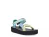 Midform Universal Platform Sandal - Kids' Light Blue/Green view