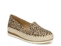 Discovery Platform Slip-On Brown/Black Leopard Print Suede view