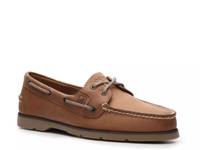 Leeward Boat Shoe Tan view