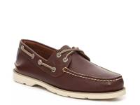 Leeward Boat Shoe Dark Brown view