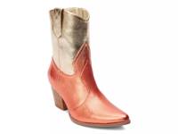 Bambi Western Bootie Gold/Rust view