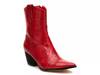 Bambi Western Bootie Red view
