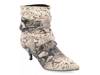 Jo Bootie Off White/Black Snake Print view