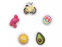 Sunny Days Jibbitz Set - 5 Pack Multicolor view