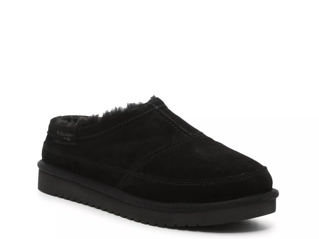 Koolaburra by UGG Graisen Men\'s Blue Suede/Faux Fur Slip On Slippers Size 8 NWOT Men main image 3