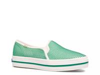 Keds x Kate Spade New York Triple Deck Slip-On Sneaker - Women's White/Green view