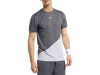 Workout Ready Melange Men's T-Shirt Grey/Off White view