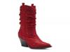 Zellya Western Bootie Red view