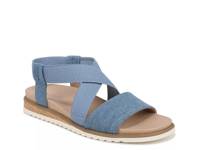 Islander Wedge Sandal Blue view