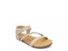 Goya Sandal - Kids' Beige/Rose Gold view