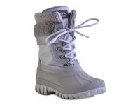 Creek Snow Boot Grey/Dusty Purple view