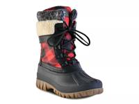 Creek Snow Boot Red/Black Plaid view