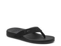 Cushion Spring Flip Flop Black view