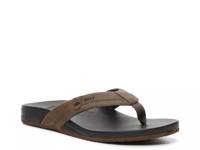 Cushion Spring Flip Flop Dark Brown view