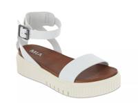 Lunna Wedge Sandal White view