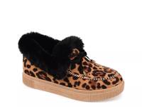 Midnight Slipper Brown & Black Leopard Print view