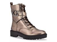 Orana Combat Boot Pewter Metallic view