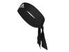 Alphaskin Tie Headband Black view