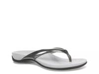 Davina Flip Flop Pewter Metallic view