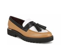 Carolynn Platform Loafer Light Brown/White/Black view