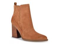 Mayden Bootie Cognac Suede view