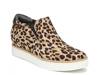 If Only Wedge Sneaker Beige/Black Leopard Print view