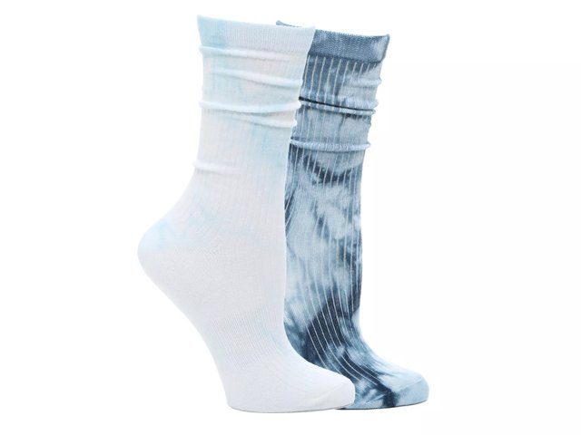Tie Dye Women's Crew Socks - 2 Pack