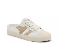 Coaster Slip-On Sneaker - Women's White/Gold view