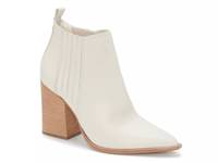 Gabeena Western Bootie Off White Leather view