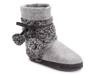 Delanie Bootie Slipper Grey view
