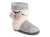 Delanie Bootie Slipper Grey view