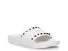Fancy-P Slide Sandal White view