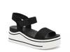 Odelia Wedge Sandal Black view